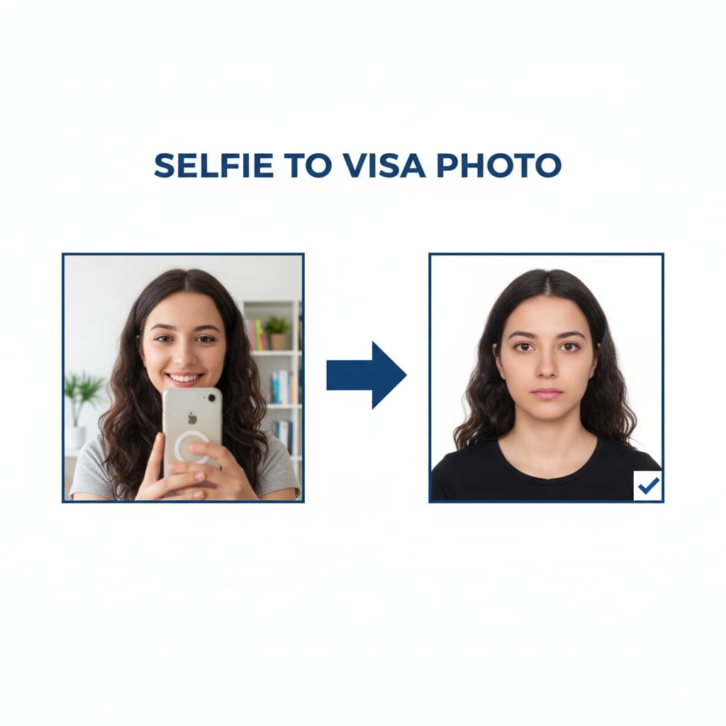 Selfie to Visa Photo Comparison